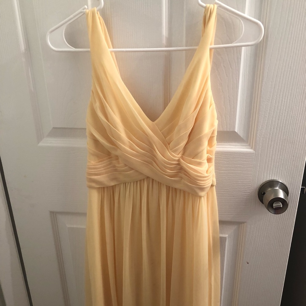 David’s bridal Canary dress